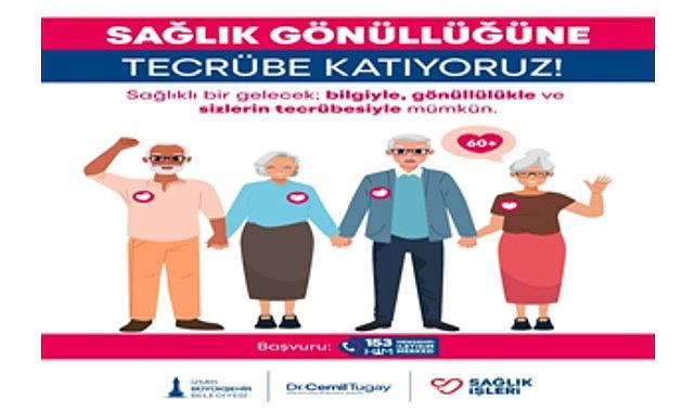 60+ Deneyim sağlık için gönüllü oluyor