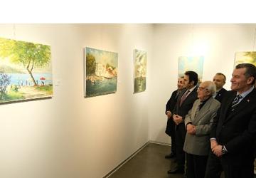 “Tuval Üzerine İstanbul", Zeytinburnu Kültür Sanat'ta Sanatseverlerle Buluştu!