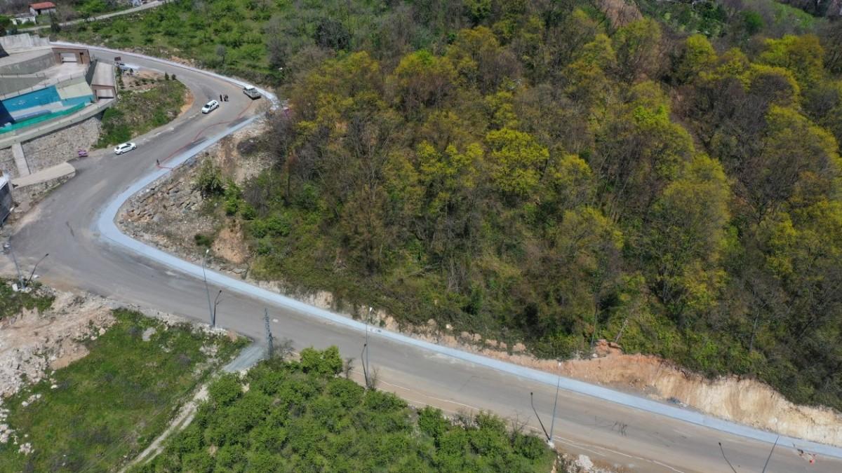Ordu Büyükşehir’den Fatsa Dolunay’da Kaldırım Çalışması