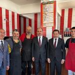 Başkan Altay, Başkan Kılca, Başkan Kavuş, Karaman Caddesi'nde Esnaf ve Vatandaşlarla Buluştu