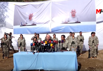 PKK Türkiye’den tamamen çekildiğini duyurdu