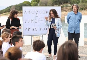 “Harflerin Çeşmesi" çalışması Harf Devrimi'nin yıl dönümünde tanıtıldı