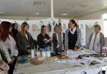 EÜ'de “Atatürk Temalı Tahta Kalıp Baskı Sanatı" atölye çalışması yapıldı