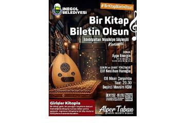 İnegöl'de Kitaplar Bilete Dönüşüyor