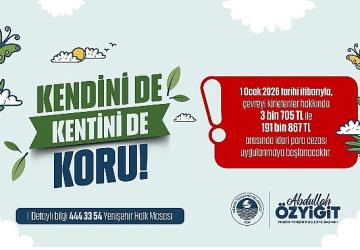 Yenişehir Belediyesinden temizlik hareketi: “Kendini de Kentini de Koru"