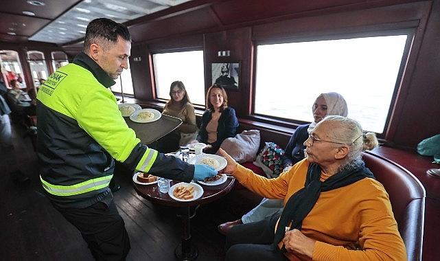 Bergama vapuru Konaklı kadınları konuk etti