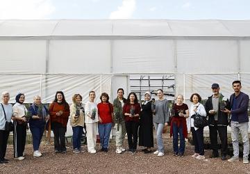 ATASEM kursiyerlerine tarım kampüsünde uygulamalı eğitim