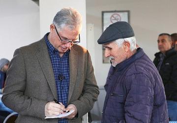 Başkan Dalgıç'tan “Buradayım. Dinliyorum" Buluşmaları