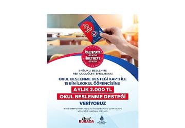 İBB'den İlkokul Öğrencilerine Okul Beslenme Desteği