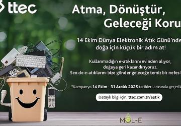 ttec Dünya Elektronik Atık Günü'nde başlattığı e-atık kampanyasını başarıyla tamamladı