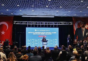 2040 Sürdürülebilir Kentsel Ulaşım Ana Planı Tematik Çalıştayı düzenlendi