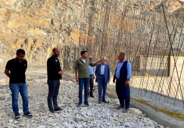 Tut Kaymakamı Güngör, Ünlüce Köyü’ndeki sulama projesini inceledi