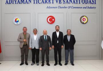 Vali Osman Varol, Adıyaman Ticaret ve Sanayi Odası’nı ziyaret etti