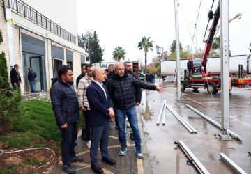 Vali Varol, Cumhurbaşkanı Erdoğan’ın Adıyaman’da katılacağı tören öncesi hazırlıkları inceledi