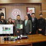 TEMA Vakfı’ndan İlçe Milli Eğitim Müdürü Başli’ye ziyaret