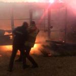 Besni’de Paris Royal Düğün Salonu Yanındaki Yangına Ekipler Hızla Müdahale Etti - Videolu Haber