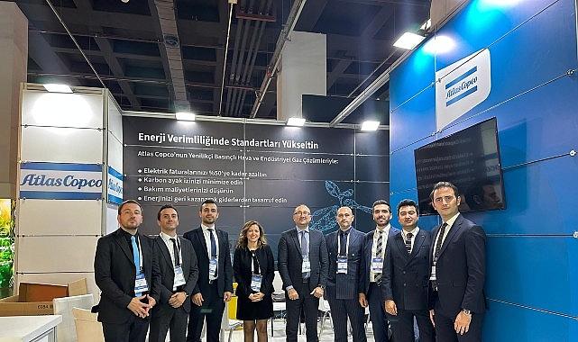 Atlas Copco Enerji Verimliliği Fuarı'nda Sanayide Verimli Büyümenin Yol Haritasını Paylaştı