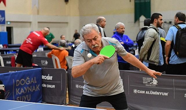 Ulusal Bursa Veteran Masa Tenisi Turnuvası Sona Erdi
