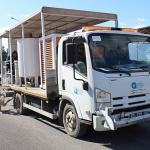 Büyükşehir Finike'nin ana arterlerini sıcak asfalt ile kaplıyor