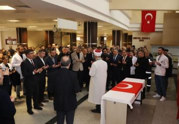 6 Şubat’ta hayatını kaybeden sağlık çalışanları Mevlüt programıyla anıldı