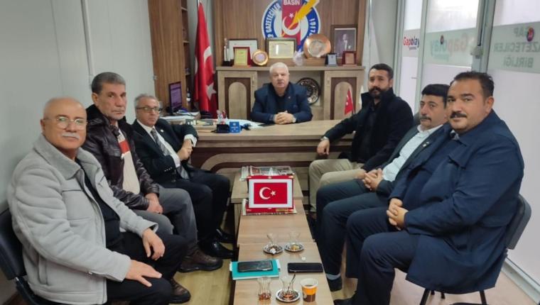 İYİ Parti’den GAP Gazeteciler Birliği’ne ziyaret