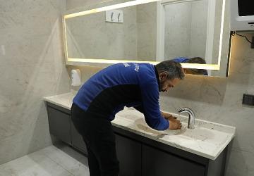 Büyükşehir Hizmet Binalarında Tasarruflu Musluk Uygulaması Başladı