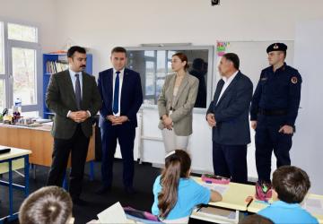 Kahta’da Beşikli Köyü Kefiri İlkokulu hizmete açıldı