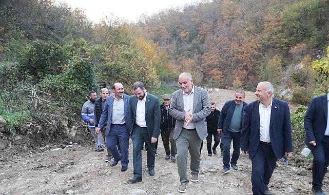 Canik'te Yeni Yol Açıldı: 1 Buçuk Saatlik Mesafe 30 Dakikaya Düştü