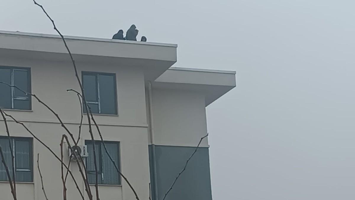 Adıyaman İndere TOKİ’de maaş eylemi: İşçiler çatıya çıktı - Videolu Haber