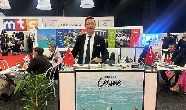 Çeşme, Uluslararası Antalya Turizm Fuarı'nda yoğun ilgi gördü