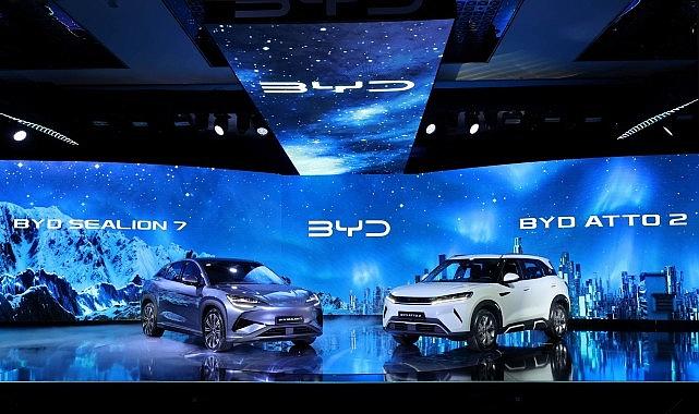 BYD Türkiye, SEALION 7 ve ATTO 2 ile Elektrikli SUV Ailesini Genişletiyor