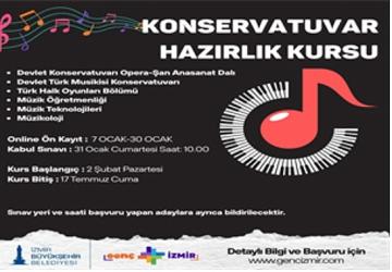 Konservatuvar hayali kurana Büyükşehir desteği