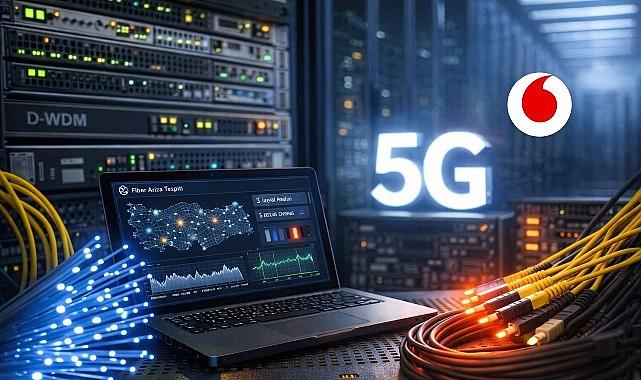 Vodafone'dan 5G Yolunda Fiber Optik Omurga Şebeke Operasyonlarında Yapay Zekalı Yeni Adım