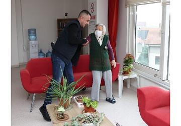 Nilüfer'de huzurevi sakinlerine afet tatbikatı