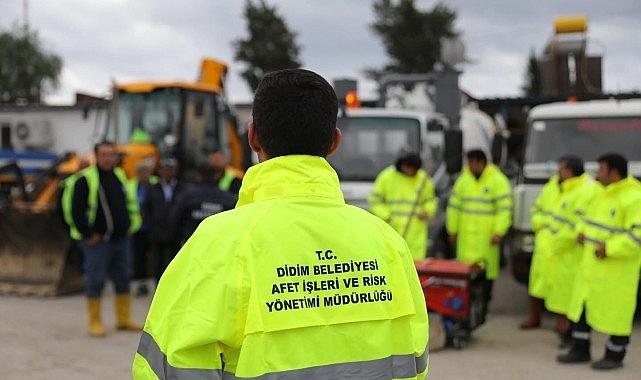 Didim Belediyesi Ekipleri Her Koşulda Görev Başında