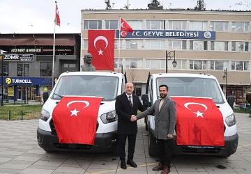 Geyve Belediyesi Araç Filosunu Güçlendirmeye Devam Ediyor