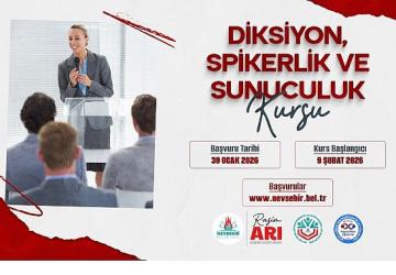 KAPEM'de Eğitim Seferberliği Diksiyon, Spikerlik ve Sunuculuk Kursuyla Sürüyor