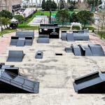 Sekapark'ta Skate Park yenilendi, parkur tam not aldı