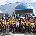 Konya Protokolü Bilim Merkezi'nde Öğrencilerle Buluştu