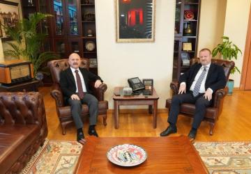 Vali Varol’dan RTÜK Başkanı Mehmet Daniş’e ziyaret