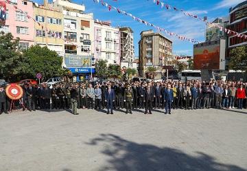 29 Ekim Cumhuriyet Bayramı Çelenk Töreni Yapıldı