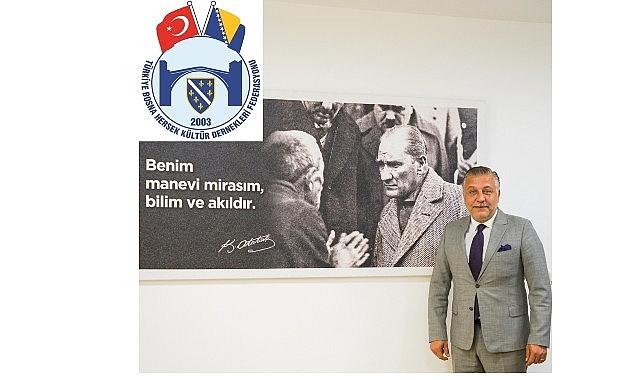 TBHKDF Başkanı Taşer'den 20 Kasım Sancak Günü Mesajı: “Tüm Boşnakların Bayramı Kutlu Olsun"