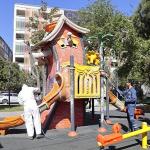 Konak'ın parklarında temizlik mesaisi