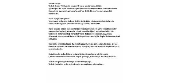 Torbalı'da Kağıt Fabrikasına Karşı Direniş Büyüyor: 60 Muhtar Tek Yürek Oldu