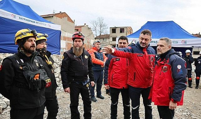 O an yeniden yaşandı: Bayrampaşa'da gerçeğini aratmayan deprem tatbikatı