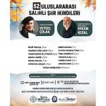 T.C. Salihli Belediyesi, 52. Şiir İkindileri'ni Düzenliyor