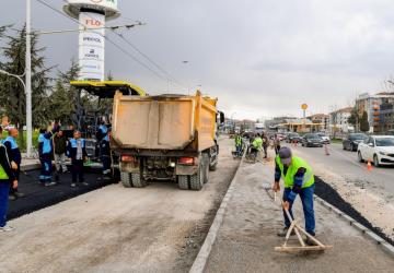 Malatya’da ulaşım sorunlarına asfalt çözümü