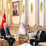 Başkan Vekili Akın'dan Vali Gül'e ziyaret