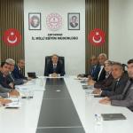 Ali Tosun başkanlığında haftalık değerlendirme toplantısı yapıldı