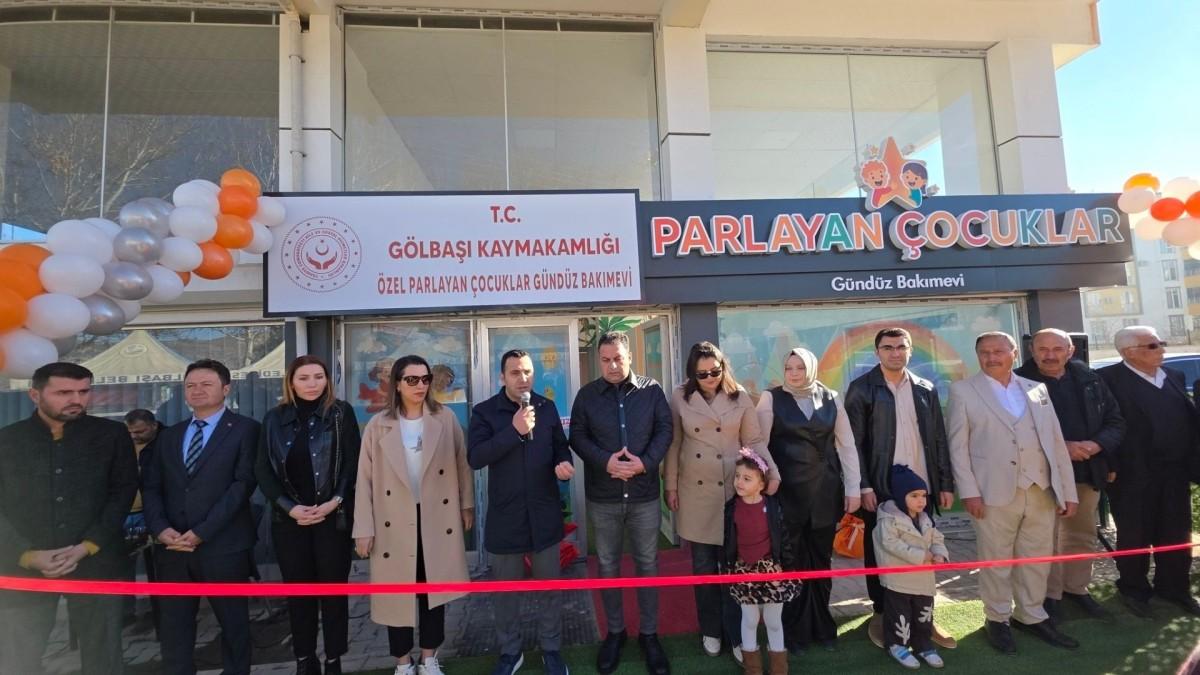 Gölbaşı ilçesinde yeni gündüz bakım evi açıldı